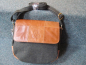 Preview: Leather Bag with bright Flap